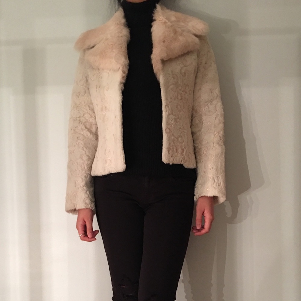 Bebe Fur Coat